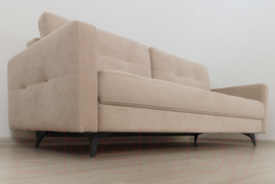 Диван DiArt Медисон-2 (велюр Ultra Sand/ножки металл)