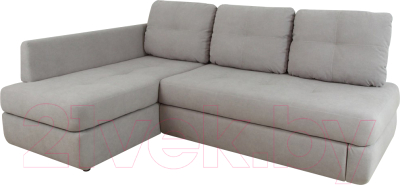 Диван угловой DiArt Сильвия Elax левый (велюр Магия 3) - фото