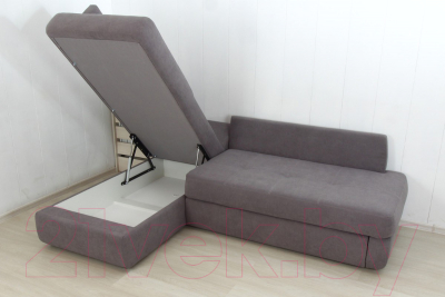 Диван угловой DiArt Сильвия Elax левый (велюр Магия 88)