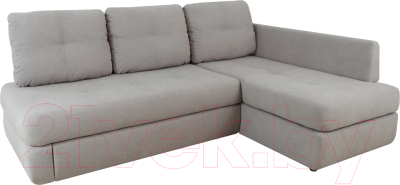 Диван угловой DiArt Сильвия Elax правый (велюр Магия 3) - фото