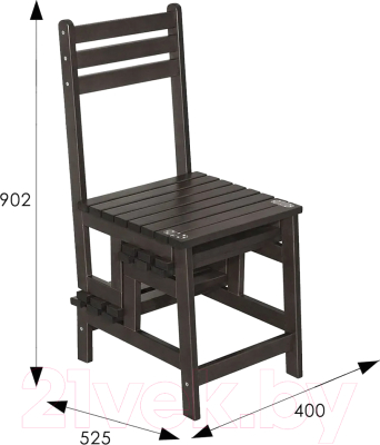 Cтул-лестница Мебелик Массив (венге)