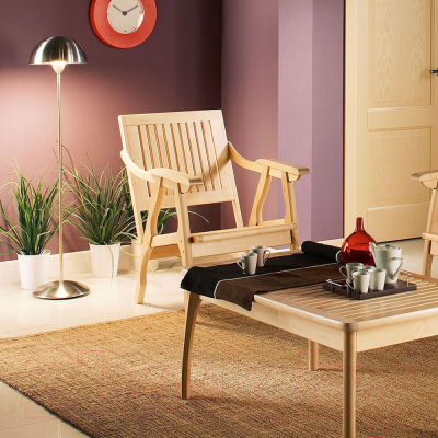 Кресло садовое Мебелик Массив решетка (бук)