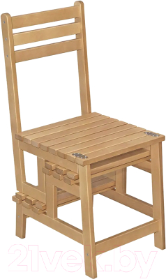 Cтул-лестница Мебелик Массив (бук) - фото