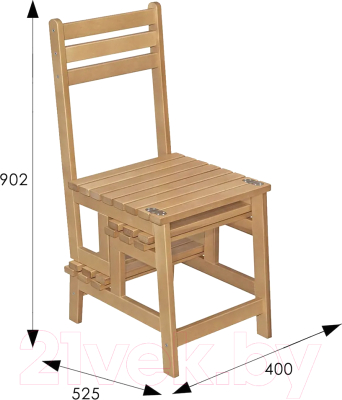 Cтул-лестница Мебелик Массив (бук)