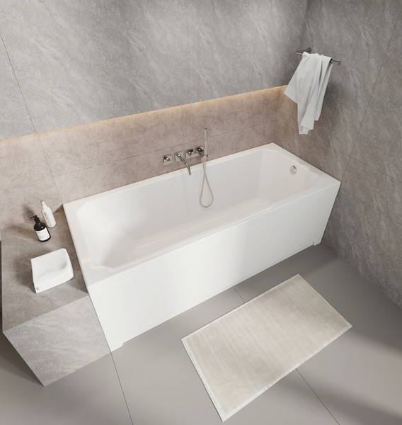 Ванна акриловая Triton Прага 180x80