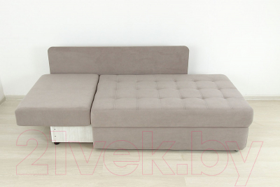 Тахта DiArt Студент левая (велюр Магия 172/Магия 53)