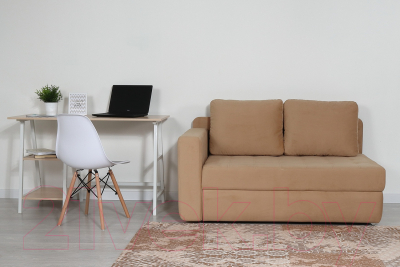 Тахта DiArt Студент левая (велюр Velutto 02)