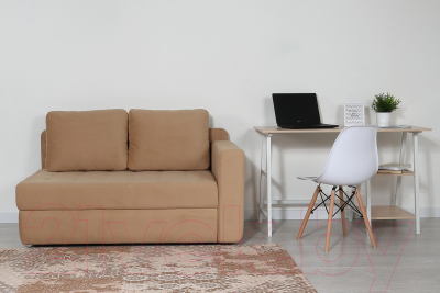 Тахта DiArt Студент правая (велюр Velutto 02)