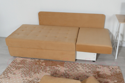 Тахта DiArt Студент правая (велюр Velutto 02)