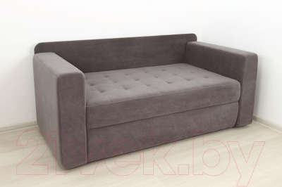 Тахта DiArt Студент 2П левая (велюр Willy Mint/Магия 57)