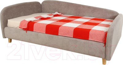 Кровать-тахта DiArt Альба 0.9 левая - фото