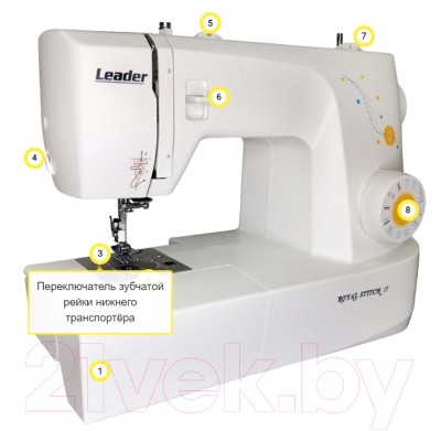 Швейная машина Leader Royal Stitch 17