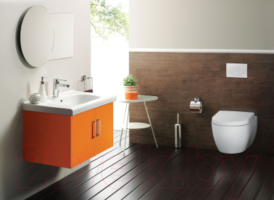 Унитаз подвесной CeraStyle City HC00206PH00 с функцией биде и смесителем