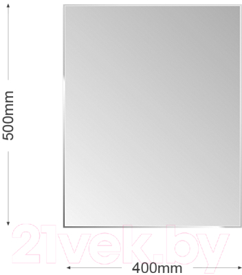 Зеркало Алмаз-Люкс 8с-С/025