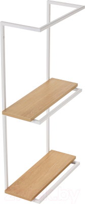 Полка РасГар Ассистент (белый/дуб сантана) - фото