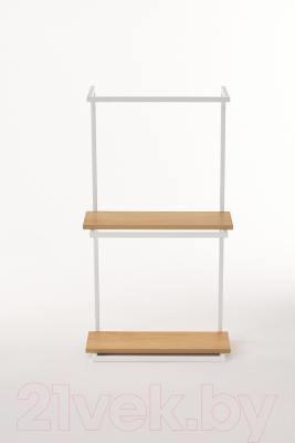 Полка РасГар Ассистент (белый/дуб сантана)