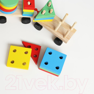 Конструктор Лесная мастерская Паровоз / 280953