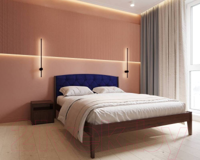 Двуспальная кровать БАМА Массив Ева