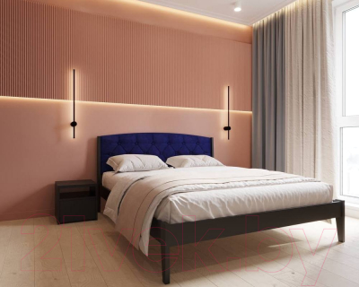 Двуспальная кровать БАМА Массив Ева