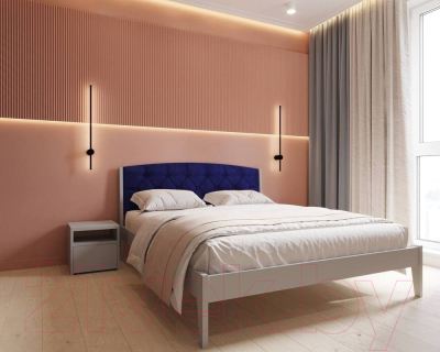 Двуспальная кровать БАМА Массив Ева