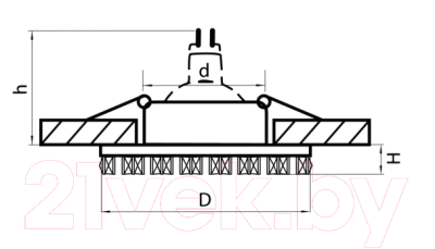 Точечный светильник Lightstar Ingrano 002534