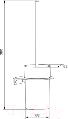Ершик для унитаза Iddis Noa NOABLG0i47
