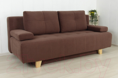 Диван DiArt Глория (велюр Ultra Chocolate)