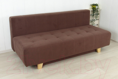 Диван DiArt Глория (велюр Ultra Chocolate)