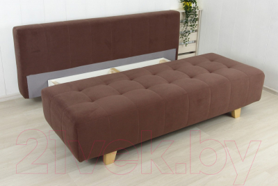 Диван DiArt Глория (велюр Ultra Chocolate)
