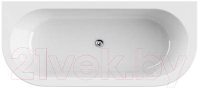 Ванна акриловая Cezares Slim Wall-180-80-44-W37 - фото