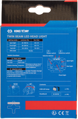 Фонарь King TONY 9TA53