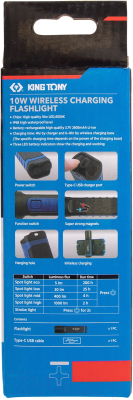 Фонарь King TONY 9TA71W