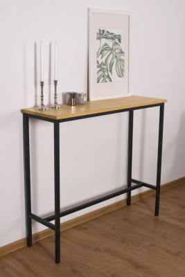 Барный стол Stal-Massiv SMT-95ND (дуб натуральный/черный)