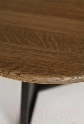 Журнальный столик Stal-Massiv 54x42.5 / SMT-54DD (дуб мореный/черный)