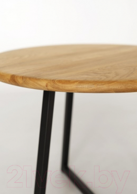 Журнальный столик Stal-Massiv 54x42.5 / SMT-54ND (дуб натуральный/черный)