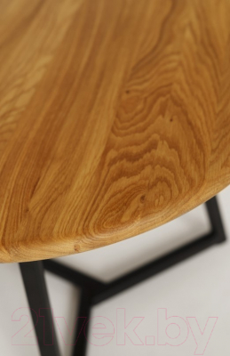 Журнальный столик Stal-Massiv 54x42.5 / SMT-54ND (дуб натуральный/черный)