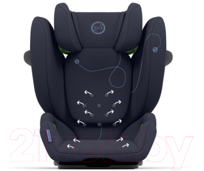 Автокресло Cybex Solution G I-Fix (Moon Black)