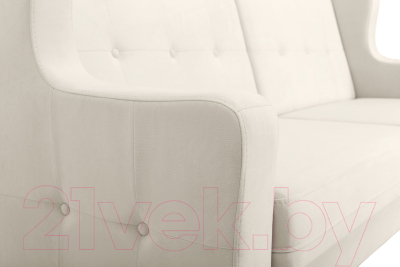 Диван KRONES Тесей мод.2 (велюр молочный)