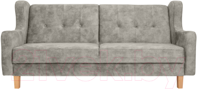 Диван KRONES Тесей мод.2 (велюр серый)