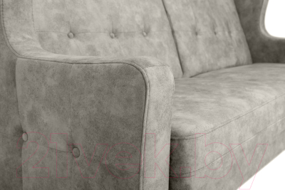 Диван KRONES Тесей мод.2 (велюр серый)