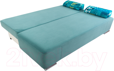 Диван KRONES Атлант мод.1 (велюр бирюзово-зеленый/рисунок)