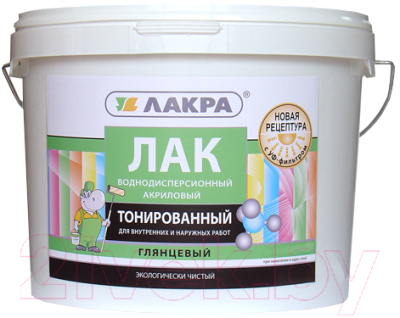 Лак Лакра ВД тонированный - фото