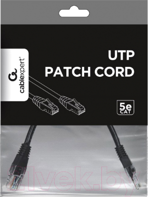 Кабель Cablexpert PP12-0.25M/BK