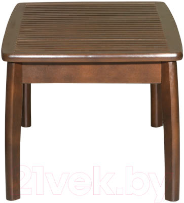 Журнальный столик Мебелик Массив решетка (орех)