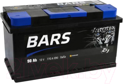Автомобильный аккумулятор BARS 6СТ-90 Евро R / 090 271 07 0 R - фото