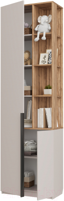 Шкаф-пенал Аквилон Чарли №5.2 левый (кашемир/авелано)