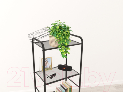 Стеллаж ЗМИ Валенсия 14 / СТВ14 (белый)