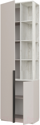 Шкаф-пенал Аквилон Чарли №5.2 левый (кашемир/винтерберг)