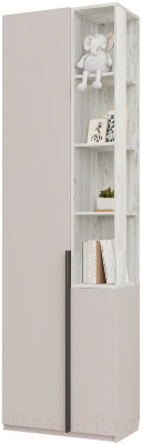 Шкаф-пенал Аквилон Чарли №5.2 левый (кашемир/винтерберг)