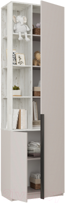 Шкаф-пенал Аквилон Чарли №5.2 правый (кашемир/винтерберг)